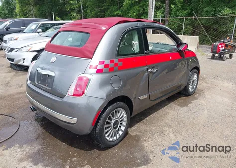 2012 Fiat 500C Lounge z USA, uszkodzony, nr VIN 3C3CFFER6CT142001